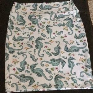 Lularoe stretch pencil skirt